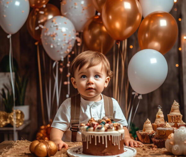 Cake smash or cake cutting videos