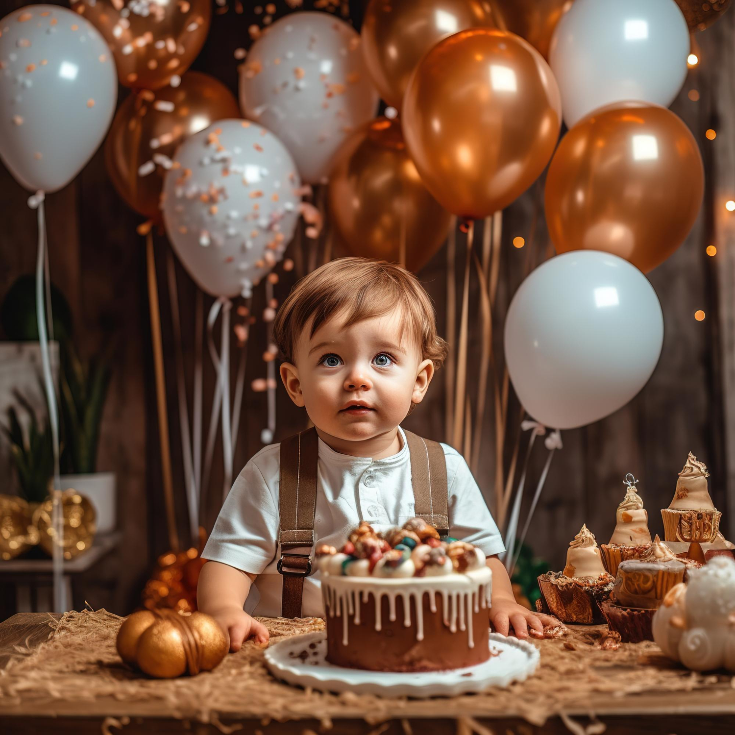 Cake smash or cake cutting videos