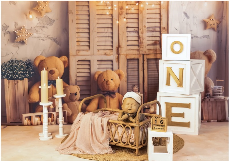 Classic Cozy Newborn Photoshoot Theme