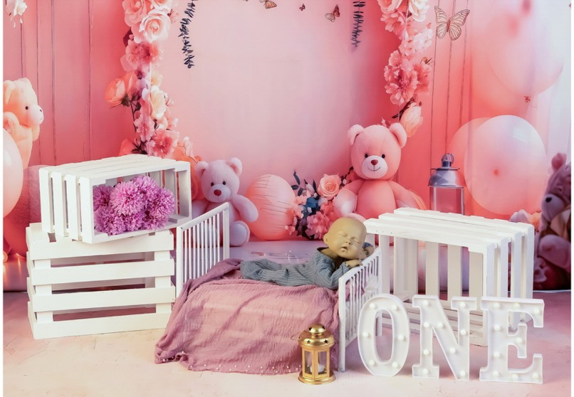 Pastel Fantasy Newborn Photoshoot Theme