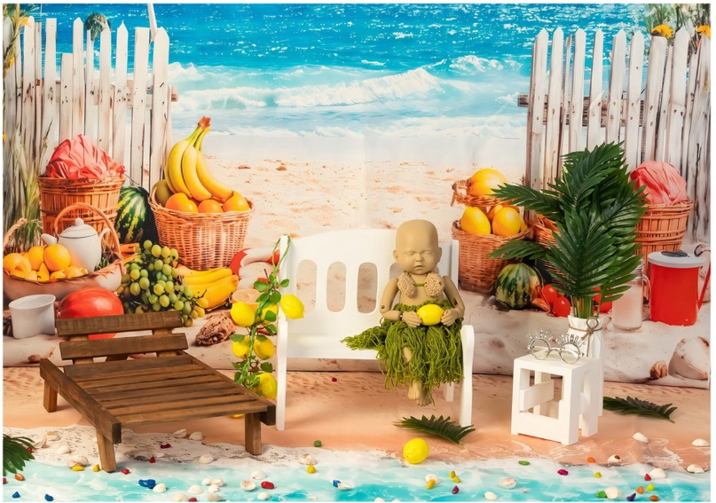 Tropical Beach Bliss Photoshoot Theme